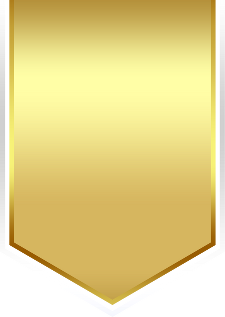gold banner flag
